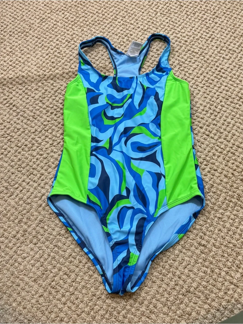 Lot of Two Girls Spyder Brand One Piece‎ Swim Suits Size Large 12-14